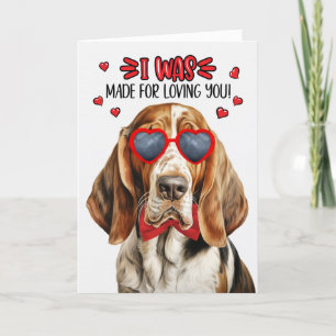 Basset Hound jag var tillverkad för att överge din Helgkort