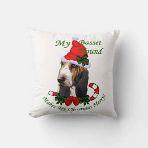 Basset Hound jul Kudde
