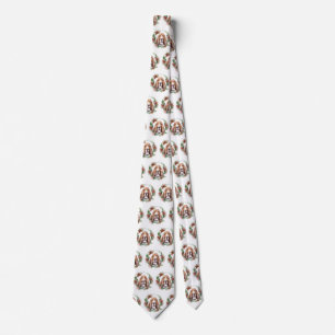 Basset Hound-jul Utandning Festive Valp Slips
