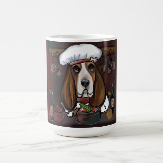 BASSET HOUND KAFFEMUGG (Center)