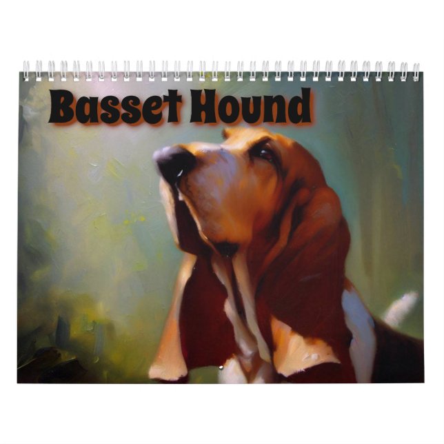 Basset Hound Kalender (Omslag)