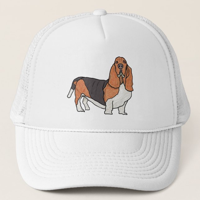 Basset Hound Keps (Framsida)