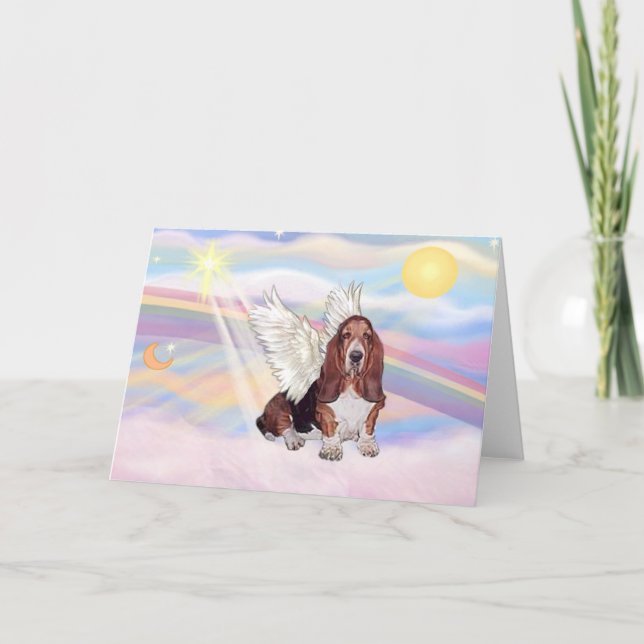 Basset Hound Kort (Framsida)