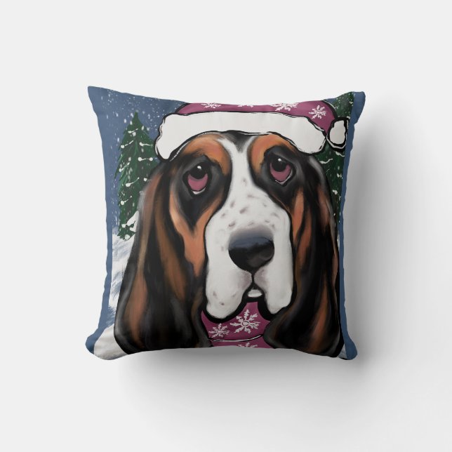 BASSET HOUND  KUDDE (Framsida)