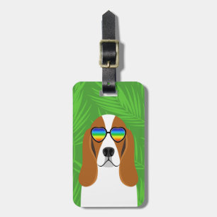 Basset Hound Loggage-taggar Bagagebricka