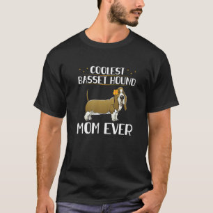 Basset Hound Mamma Hundägare Basset Hound 1 T Shirt