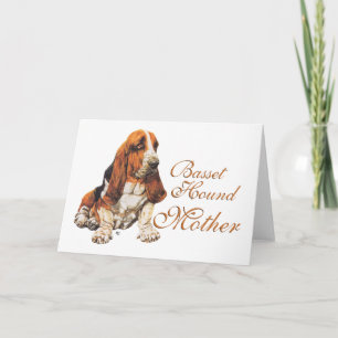 Basset Hound Mors dag Kort