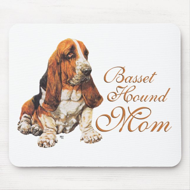 Basset Hound Mors dag Musmatta (Framsidan)