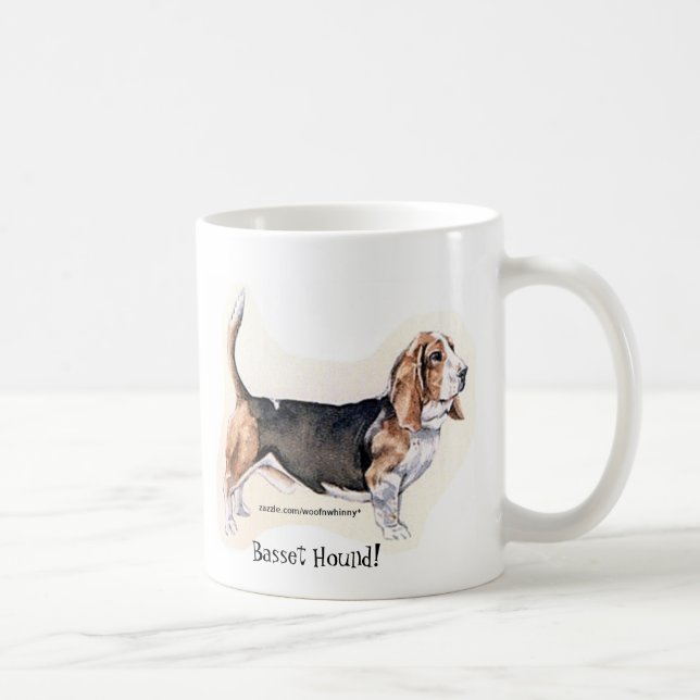 Basset Hound Mugg (Höger)