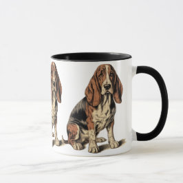 Basset Hound Mugg