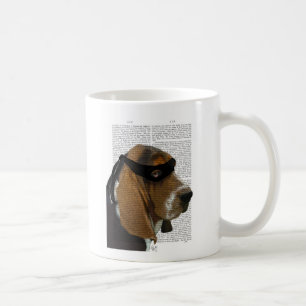 Basset Hound Ninja Kaffemugg