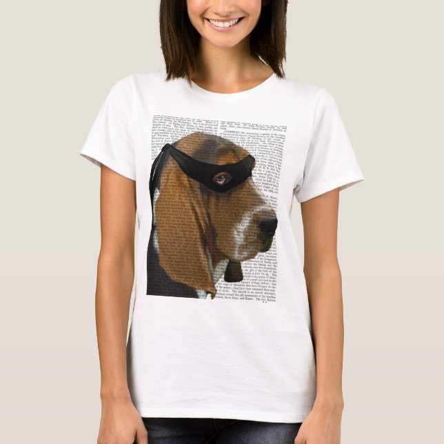 Basset Hound Ninja Tröja (Framsida)