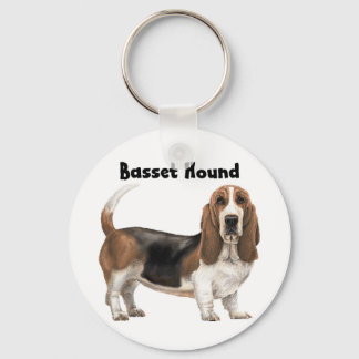 Basset Hound Nyckelring