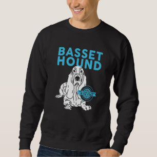 Basset Hound of the Coolest Hundägare Basset Houn Lång Ärmad Tröja