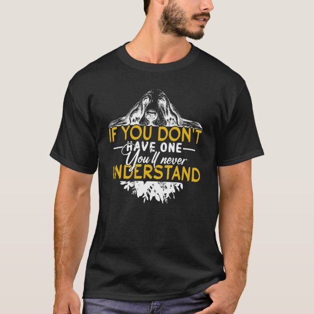 Basset Hound om du inte har en T Shirt (Framsida)
