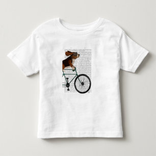 Basset Hound på cykel T Shirt