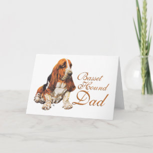 Basset Hound Pappa Kort
