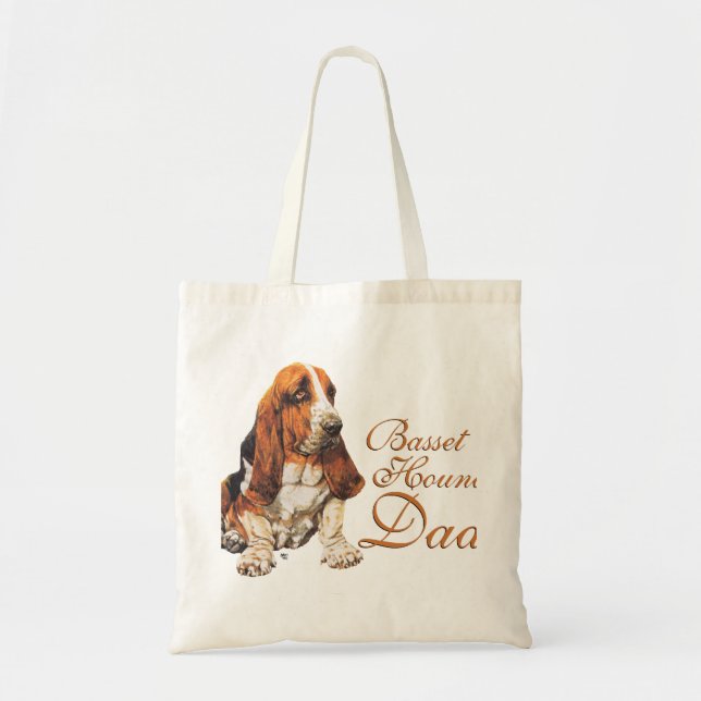 Basset Hound Pappa Tygkasse (Framsidan)