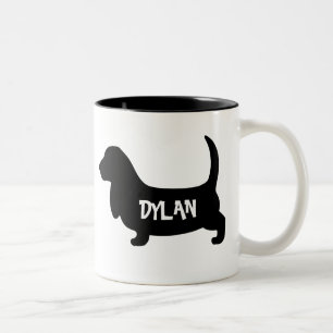 Basset Hound Personlig mugg