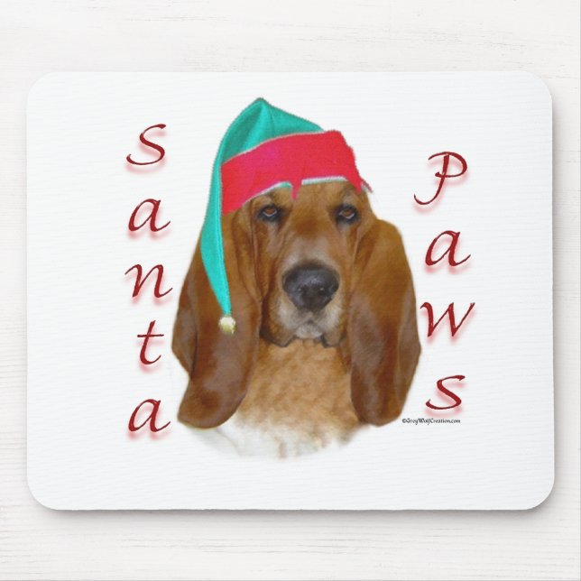 Basset Hound Santa Tassar Musmatta (Framsidan)