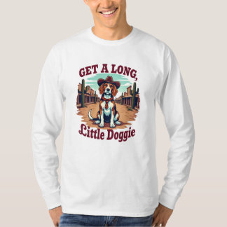 Basset Hound-skjorta, Comfort Färg, få ett långt t T Shirt