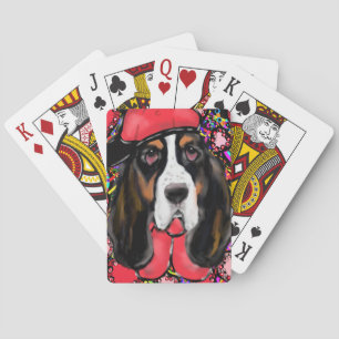 Basset Hound Spel Kort