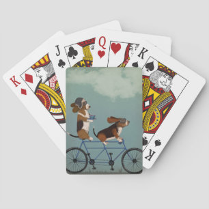 Basset Hound Tandem Casinokort