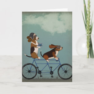 Basset Hound Tandem Kort