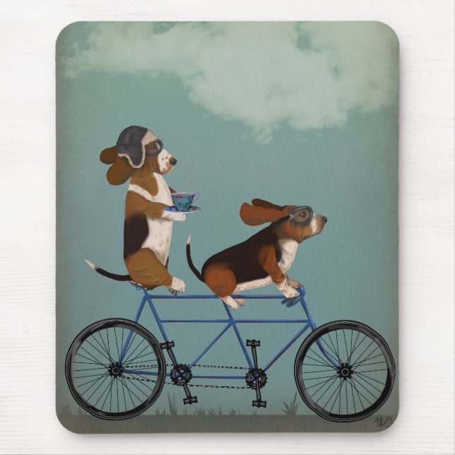 Basset Hound Tandem Musmatta (Framsidan)