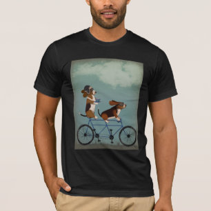 Basset Hound Tandem T Shirt