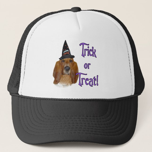 Basset Hound Trick Truckerkeps (Framsida)
