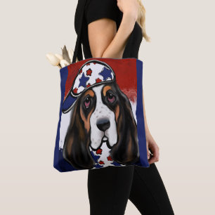 Basset Hound Tygkasse