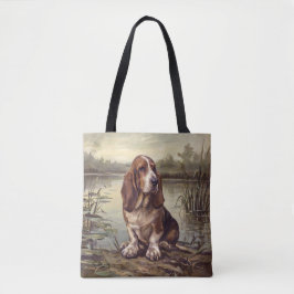 Basset Hound Tygkasse