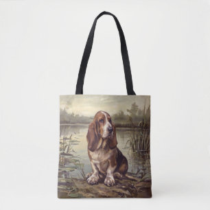 Basset Hound Tygkasse