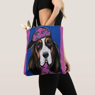 Basset Hound Tygkasse