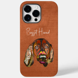 Basset Hound Ugly Ansikte Fodral-Mate iphone case