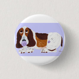 Basset Hound-valp Knapp