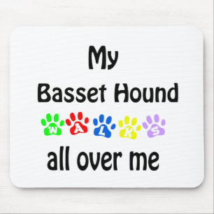 Basset Hound Walks Design Musmatta