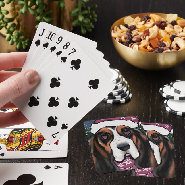BASSET HUND  CASINOKORT (På plats)