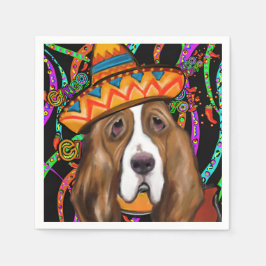 BASSET HUND PAPPERSSERVETT