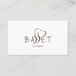 Basset Hund Visitkort