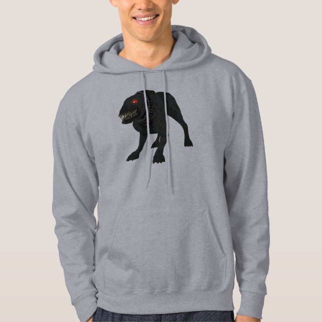 Basset hundade de äldre scrollsarna mot skyrim daw hoodie (Framsida)