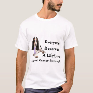 Basset - livstid t shirt