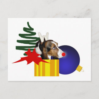 Basset Reindeer-vykort Vykort