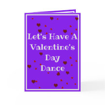 Basset som gör "Hokey Pokey" på Valentine Card