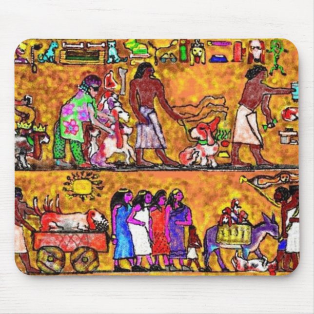 Bassetdynasti Mousepad Musmatta (Framsidan)