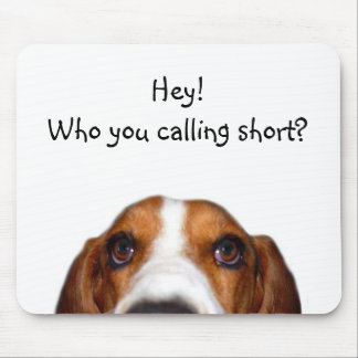 Bassethund i ditt ansikte musmatta