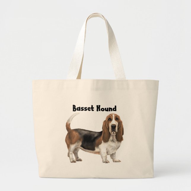 Bassethund Jumbo Tygkasse (Framsidan)