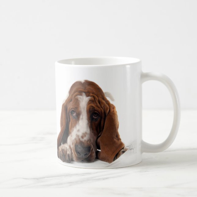 Bassethund Kaffemugg (Höger)