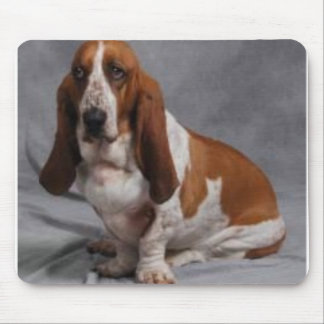 Bassethund Mousepad Musmatta